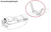 Marantec Verankerungsblech für Garagentorantriebe