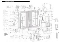 Schlossolive Kunststoff schwarz 22/48 SWT