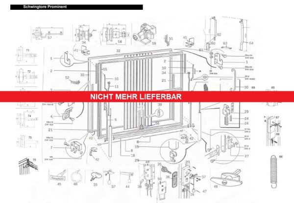 Deckleistenverstärkung Torbl.CH L+R