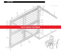 Laufrollenhalter mitte